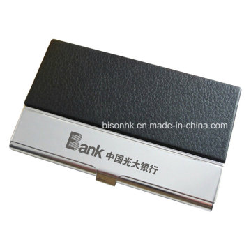 High Quality PU Leather Name Card Holder